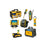Fieldpiece Beast Mode Pack - 8-piece toolkit with A2L vacuum pump, recovery, wireless diagnostics, leak detection, scale, electrical tester and tool bag