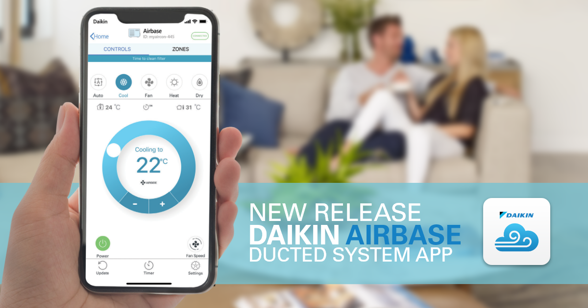 Daikin Airbase Wi-Fi Controller BRP15B61 – Smart Climate Control for Ducted Air Conditioning