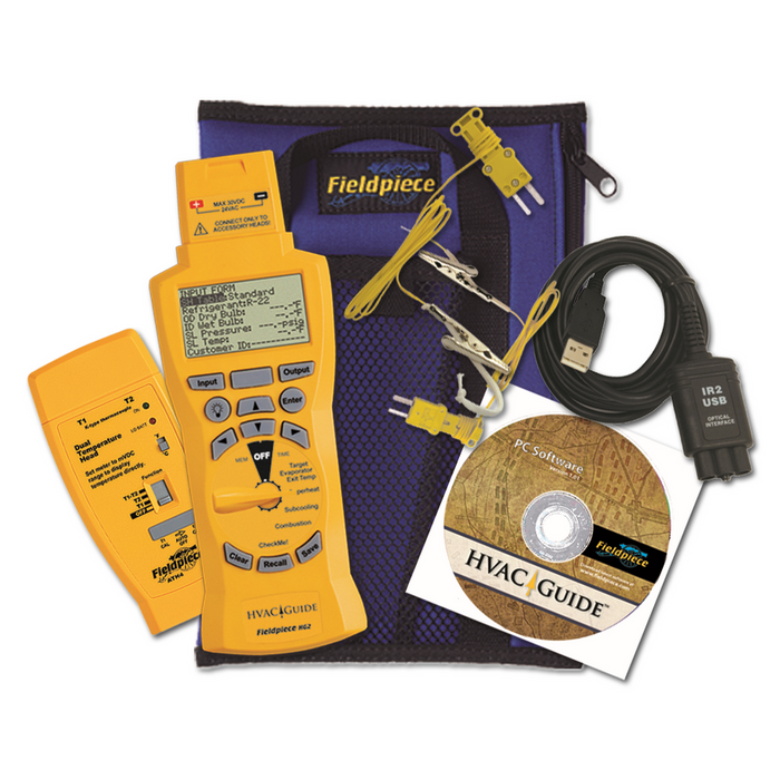 Fieldpiece HG2 HVAC/R System Analyser with CheckMe! Diagnostics