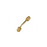 Fieldpiece RC44 reversible angled brass coupler, 1/4" female swivel