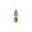 Fieldpiece RHCM straight brass hose adaptor, 5/16" to 1/4"