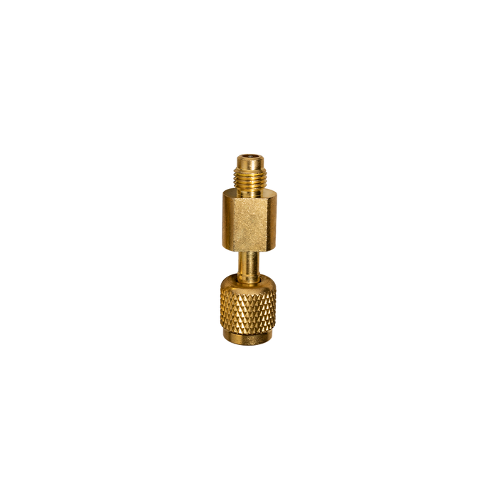Fieldpiece RHCM straight brass hose adaptor, 5/16" to 1/4"