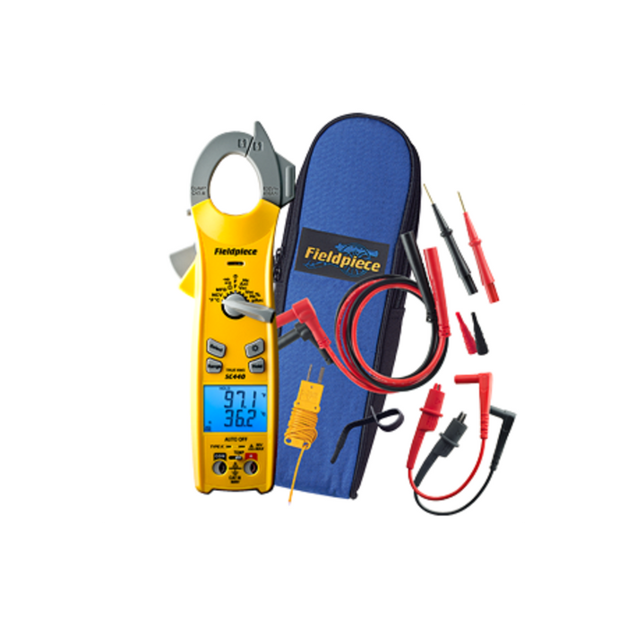 Fieldpiece SC440 dual display TRMS clamp meter