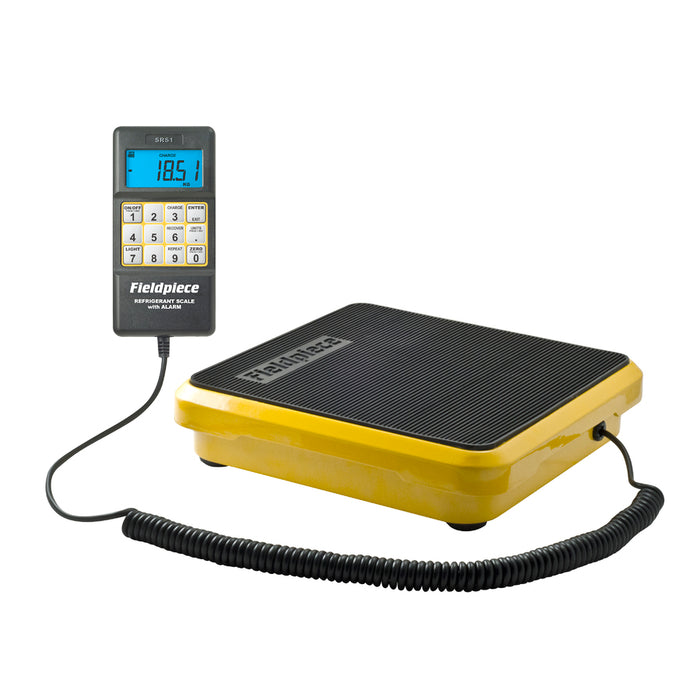 Fieldpiece SRS1 Economy 50kg Refrigerant Weighing Scale with Case