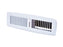 Smartvent Metal Floor Register 300mm x 50mm White