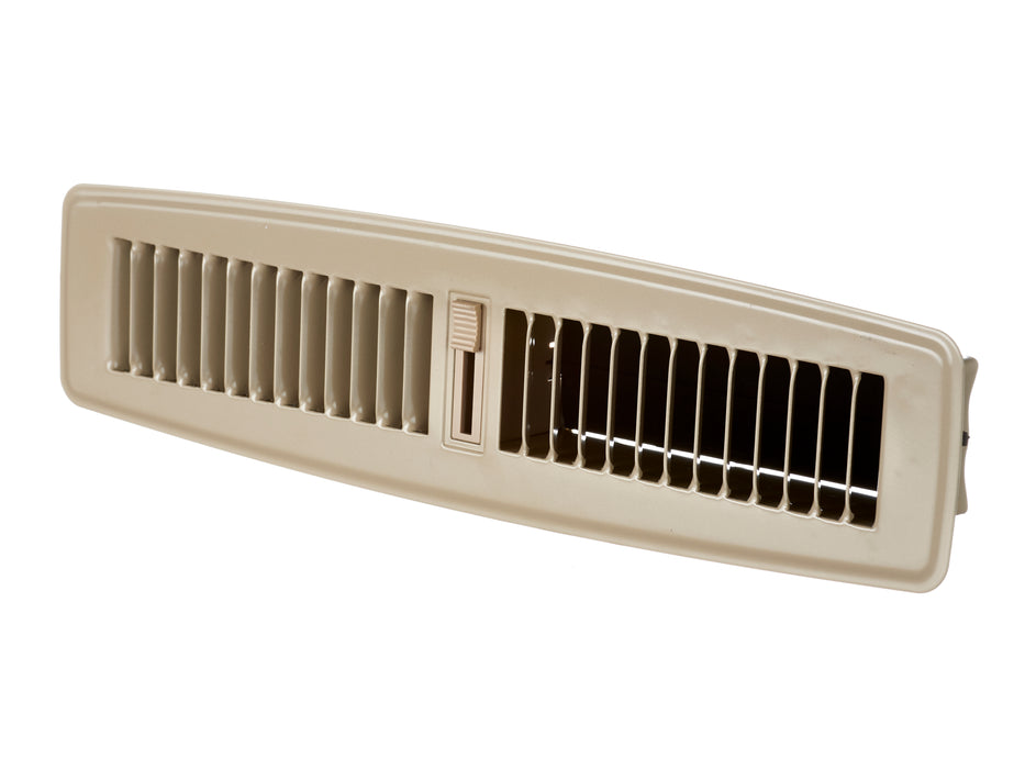 Smartvent Metal Floor Register 350mm x 50mm Beige