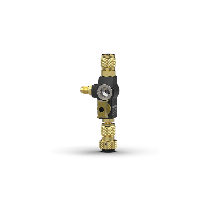 Fieldpiece VC1G 1/4″ Valve Core Removal Tool with Sight Glass, vacuum rated to 20 microns