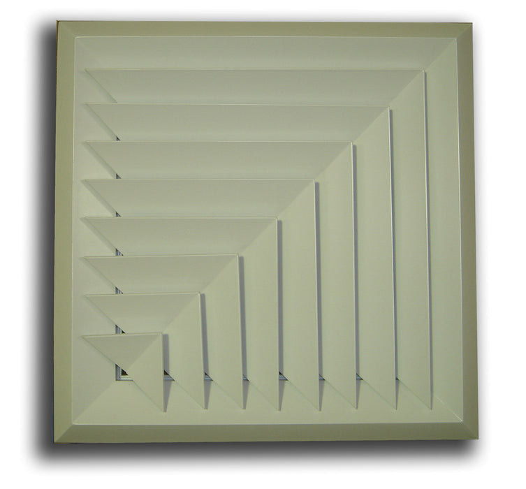 Bevelled Edge 345 X 345 Supply Air Diffuser