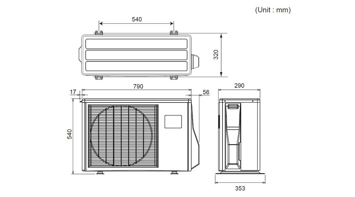 Fujitsu Floor Console  AGTV09LAC 2.6 kW