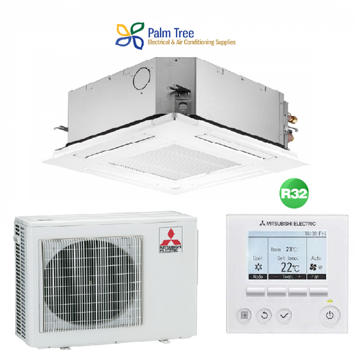 Mitsubishi Compact Cassette 6.0kW SLZ-M60FA Single Phase | Wired Controller