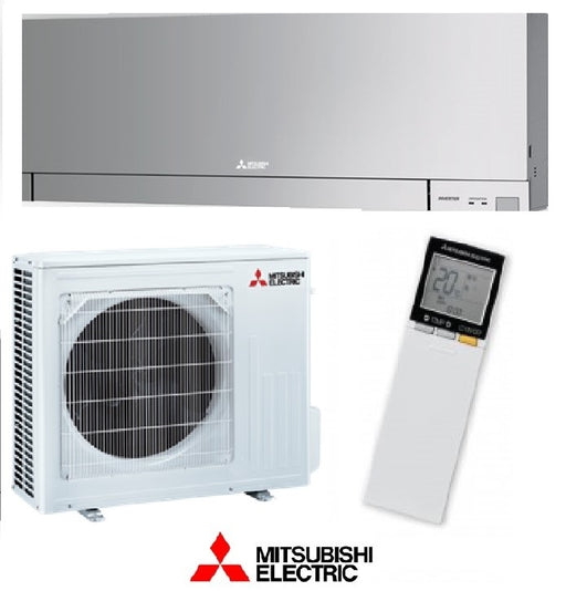 Mitsubishi EF Series Silver MSZEF25VGSKIT 2.5kW Split System